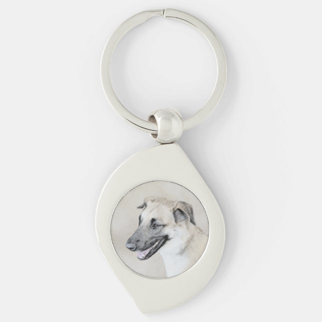 Llavero Pintura de Chinook (Orejas de helicóptero) - Arte  (Anverso)