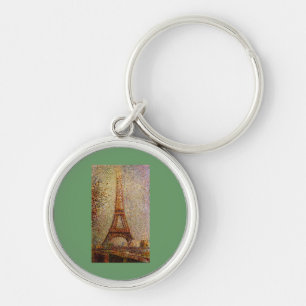 Llavero Pintura de Georges Seurat: La Torre Eiffel (1889)