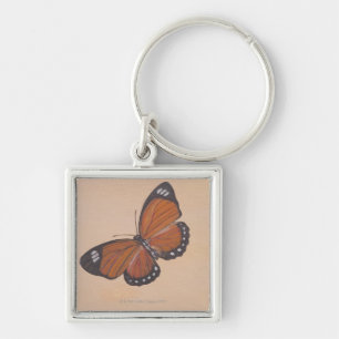 Llavero Pintura de la mariposa