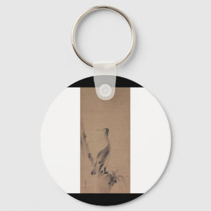 Llavero Pintura de Miyamoto Musashi, alrededor del siglo X