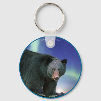 Llavero Pintura de OSO NEGRO