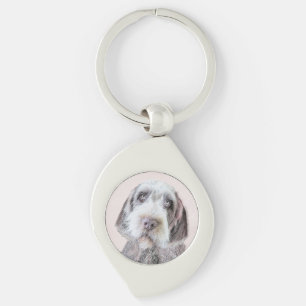 Llavero Pintura de parrillada con hilo musical - Arte de p