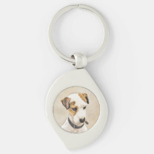 Llavero Pintura de Parson Jack Russell Terrier - Arte de P