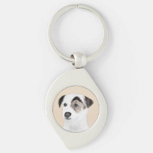 Llavero Pintura de Parson Jack Russell Terrier - Arte de P