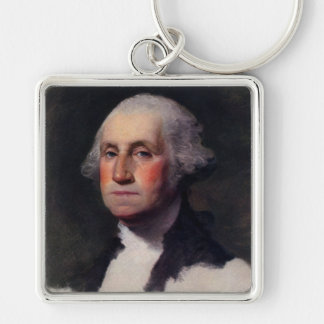 Llavero Pintura del Presidente estadounidense George Washi