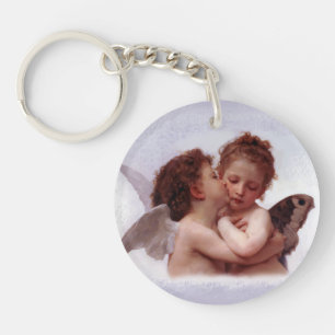 Llavero Pintura del primer beso de William Bouguereau