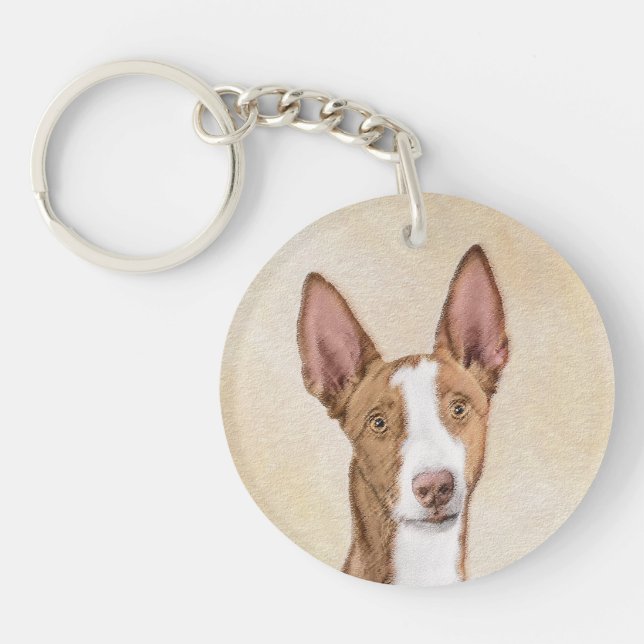 Llavero Pintura enredadera ibicenca - Arte de perro origin (Frente)