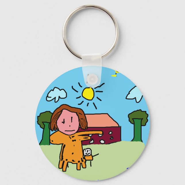 Llavero Pintura infantil (Anverso)