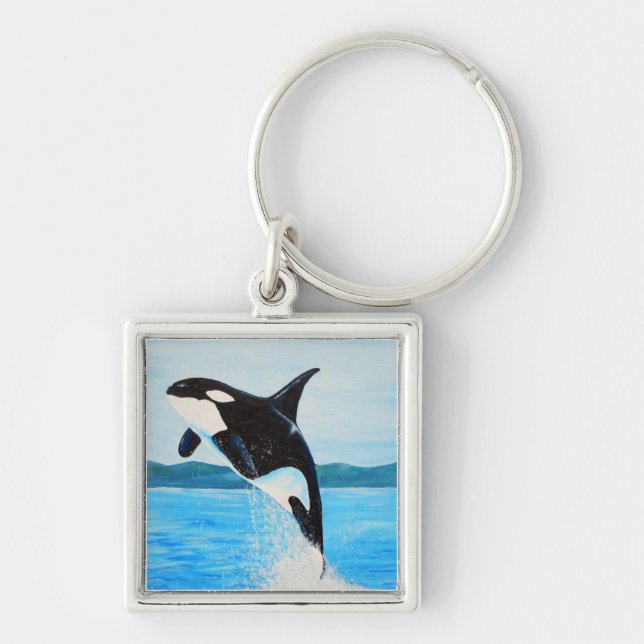 Llavero Pintura Orca (Frente)