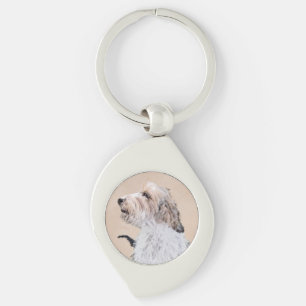 Llavero Pintura Petit Basset Griffon Vendéen - Arte de per