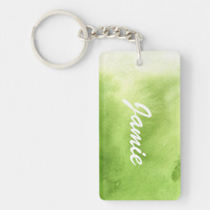 Llavero pinturas de la acuarela en un papel áspero de la