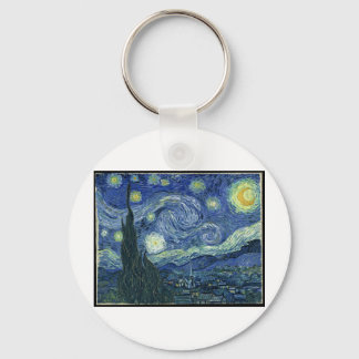Llavero Pinturas de Van Gogh: Van Gogh Noche Starry