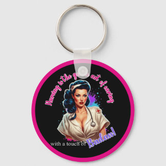 Llavero Pinup_ Nurse Badass