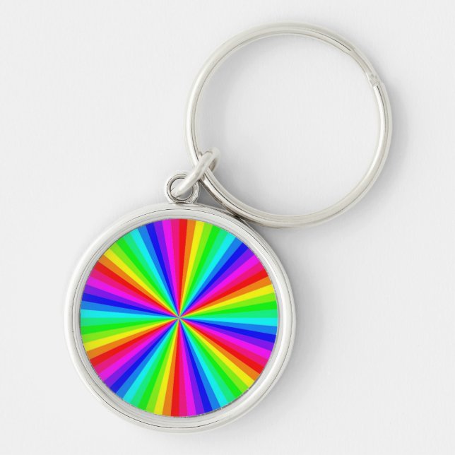 LLAVERO PINWHEEL RAINBOW (Frente)