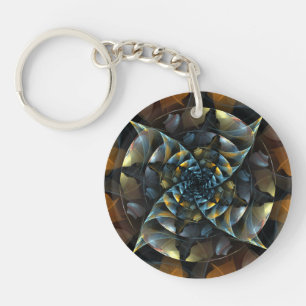 Llavero PinWheeler Abstract Art