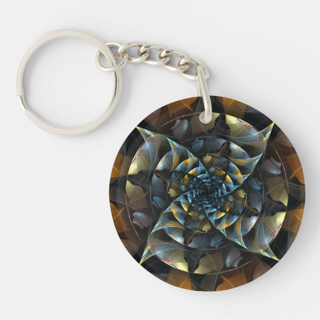 Llavero PinWheeler Abstract Art (Frente)