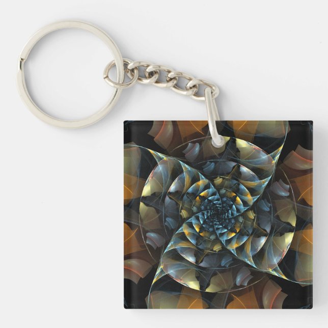 Llavero PinWheeler Abstract Art (Frente)