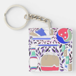 Llavero Pinza y bolsita de arte popular inspirada en la co