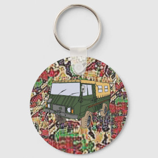 Llavero Pinzgauer 710M Cadena de llave de camión militar