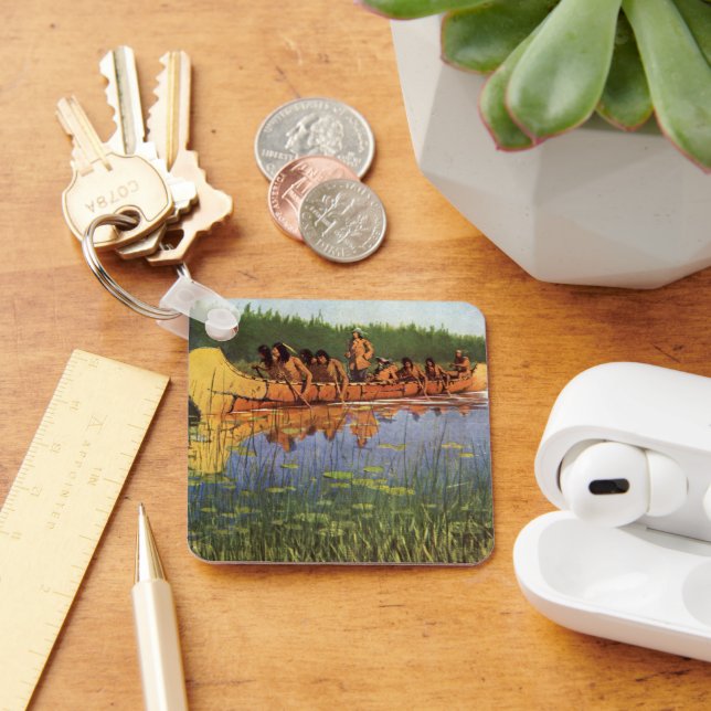 Llavero Pioneros de época, grandes exploradores por Reming (Escritorio )