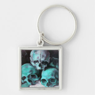 Llavero Pirámide de las calaveras después de Cezanne