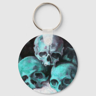 Llavero Pirámide de las calaveras después de Cezanne