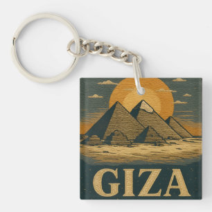 Llavero Pirámides egipcias de Giza Gran Pirámide