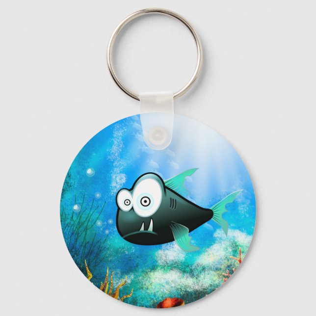 Llavero pirana (Anverso)