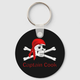 Llavero Pirata Captain Cook Keychain