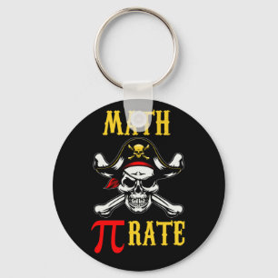 Llavero Pirata De La Tasa De Pi Day Math Pi