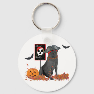 Llavero Pirata de recuperación de Labrador Negro