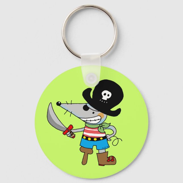 Llavero pirata personalizado (Anverso)
