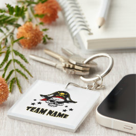 Llavero Pirata personalizado único personalizado