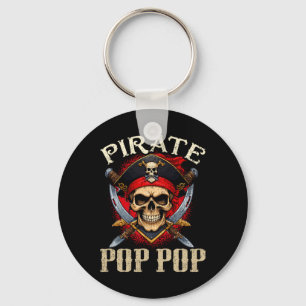 Llavero Pirata Pop Skull Jolly Roger Halloween Pirate
