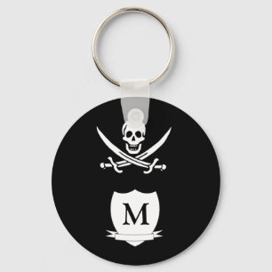 Llavero Pirata y monograma