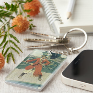 Llavero Piratas antiguos, Capitán Keitt por Howard Pyle