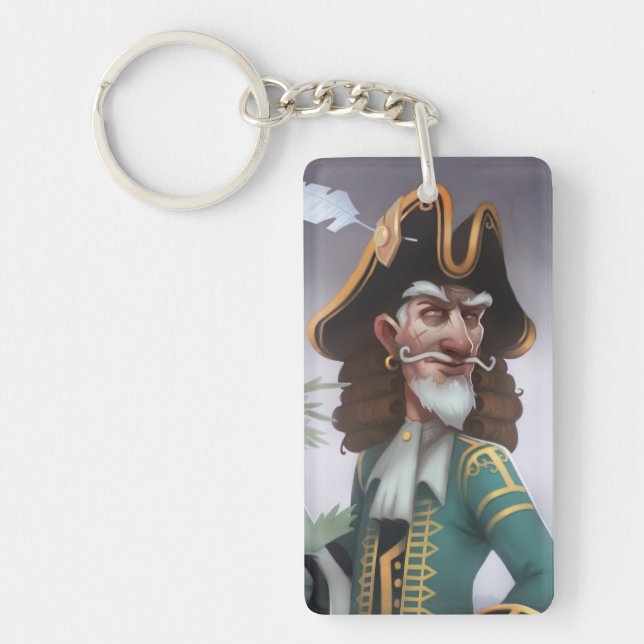 Llavero Pirate101 Capitán Avery (Frente)