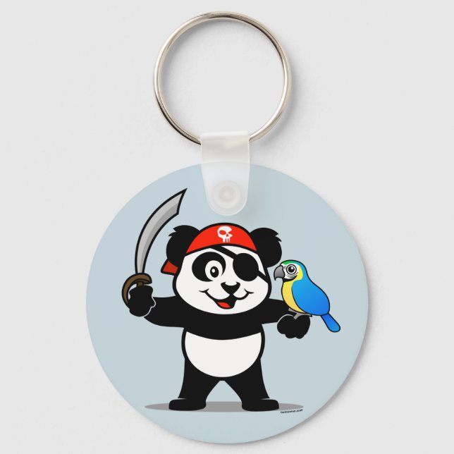 Llavero Pirate Panda (Anverso)