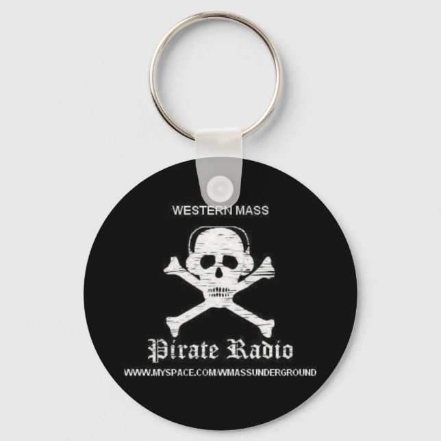 Llavero Pirate Radio Keychain (Anverso)