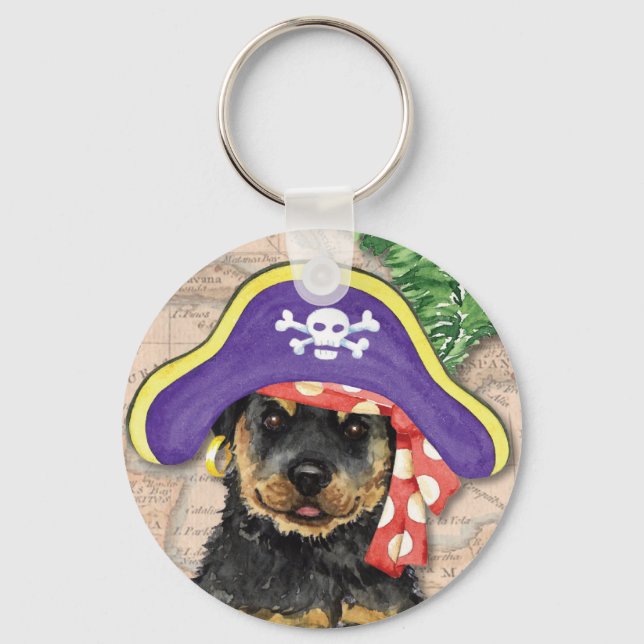 Llavero Pirate Rottweiler (Anverso)