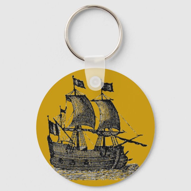 Llavero Pirate Ship Keychain (Anverso)