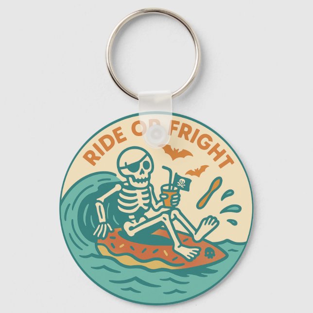 Llavero Pirate Skeleton Summer Spooky (Anverso)