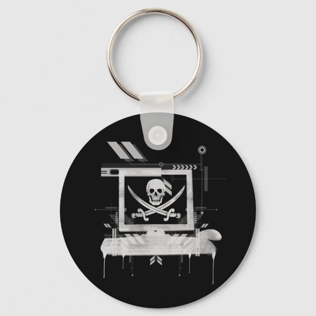 Llavero piratehack (Anverso)