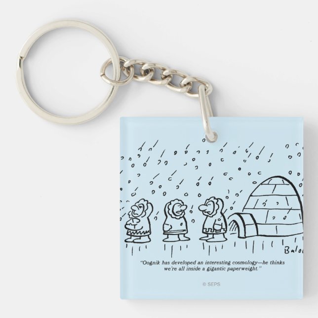 Llavero Pisapapeles (Frente)