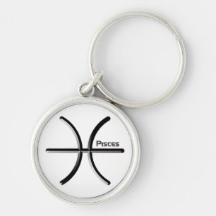 Llavero PISCES, Abstract Design of Zodiac Rótulo, T-Shi