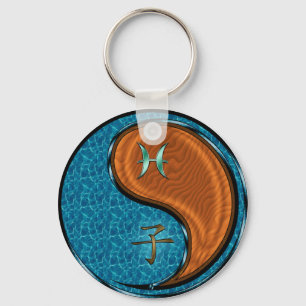 Llavero Pisces & Wood Rat