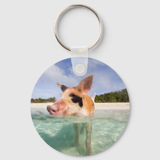 Llavero Piscina de Exuma (Anverso)