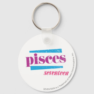 Llavero Piscis púrpuras