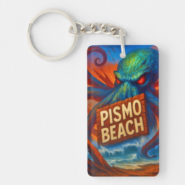 LLAVERO PISMO BEACH KEYCHAIN. (Frente)