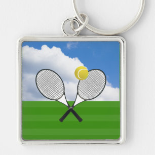 Llavero Pista de tenis y carritos de TENIS